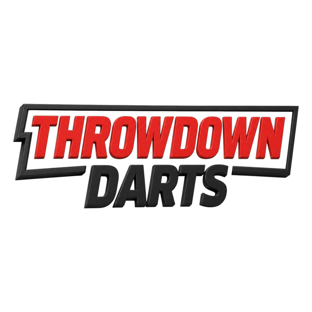 THROWDOWN OFFICIAL EVENT PRO DART SHIRT & 6 DARTS DART CASE
