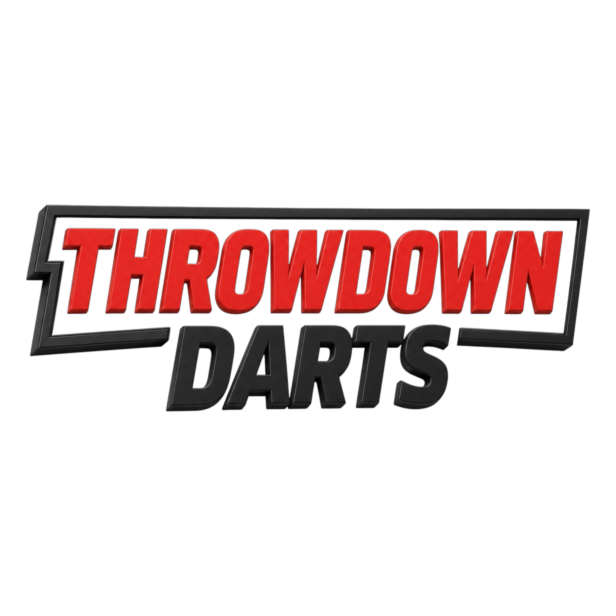 THROWDOWN OFFICIAL EVENT PRO DART SHIRT & 6 DARTS DART CASE