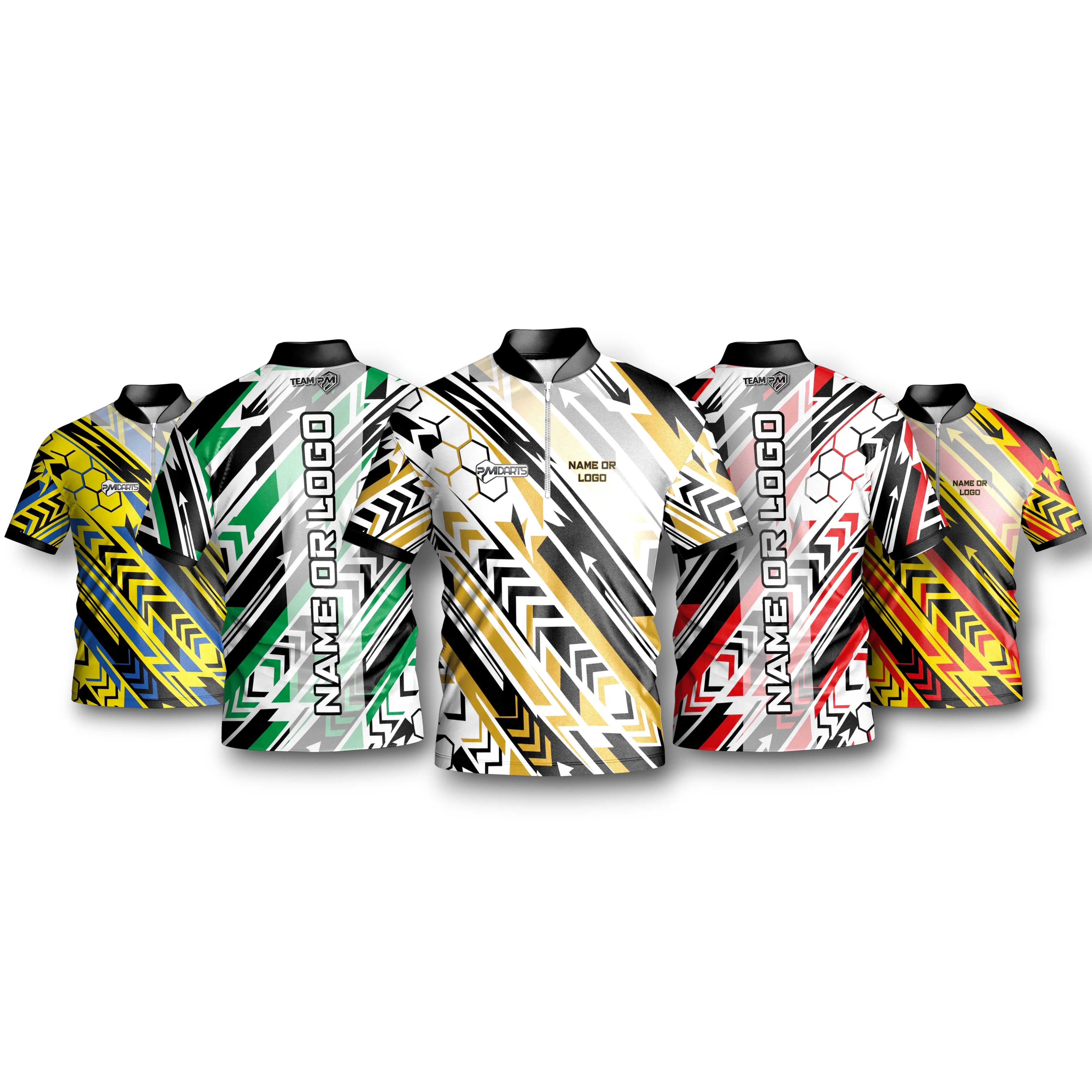 GO THROW CUSTOMISABLE DART SHIRT RANGE