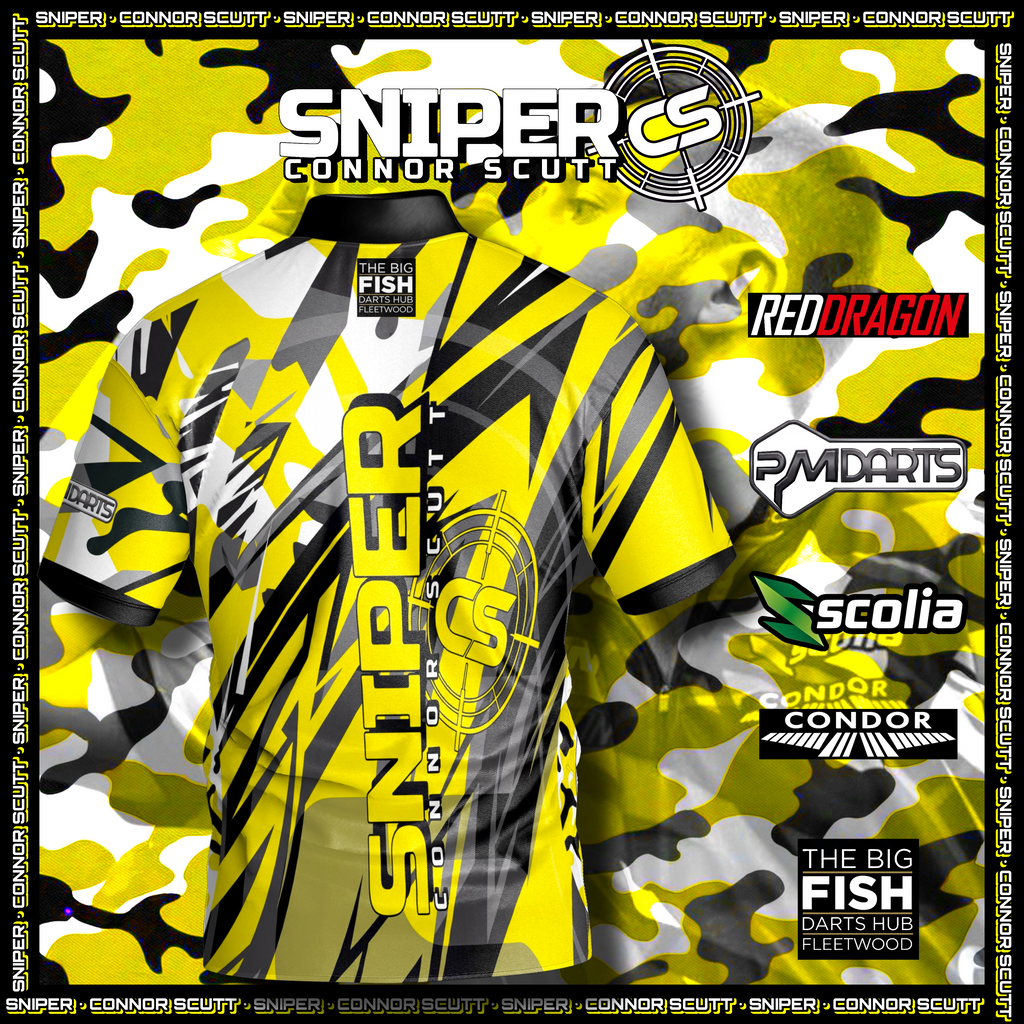 SNIPER CONNOR SCUTT OFFICIAL PLAYER SHIRT