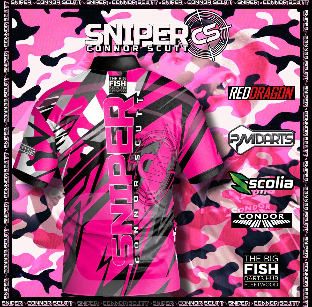 SNIPER CONNOR SCUTT OFFICIAL PLAYER SHIRT