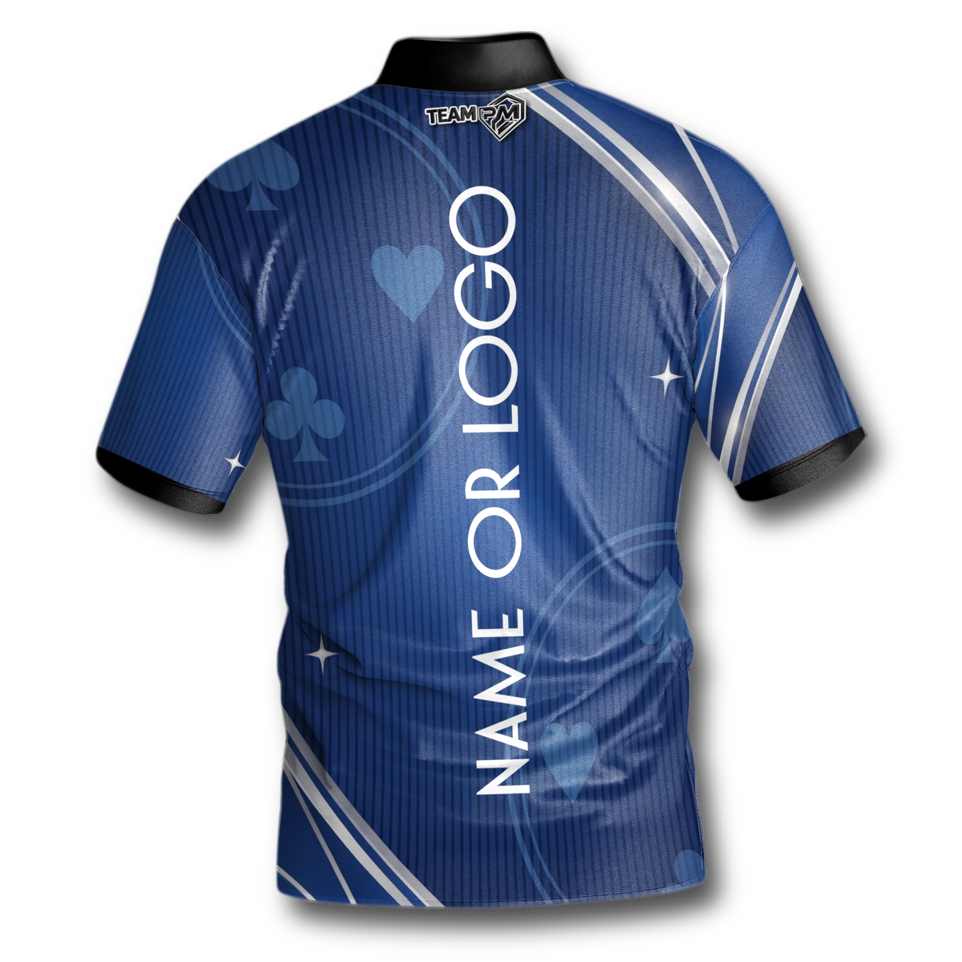 CASINO THROW CUSTOMISABLE DART SHIRT RANGE