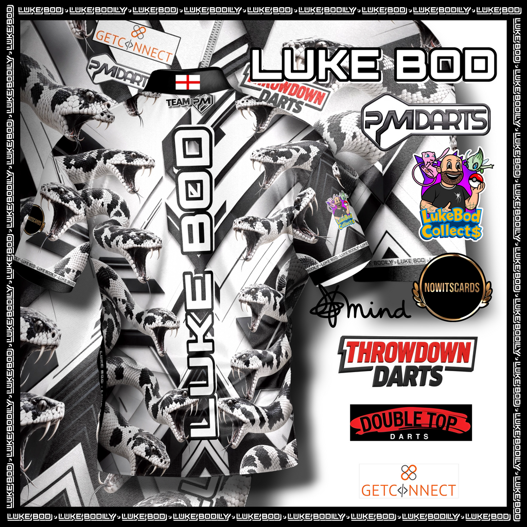 LUKE BOD PRO DART SHIRT AND CASE