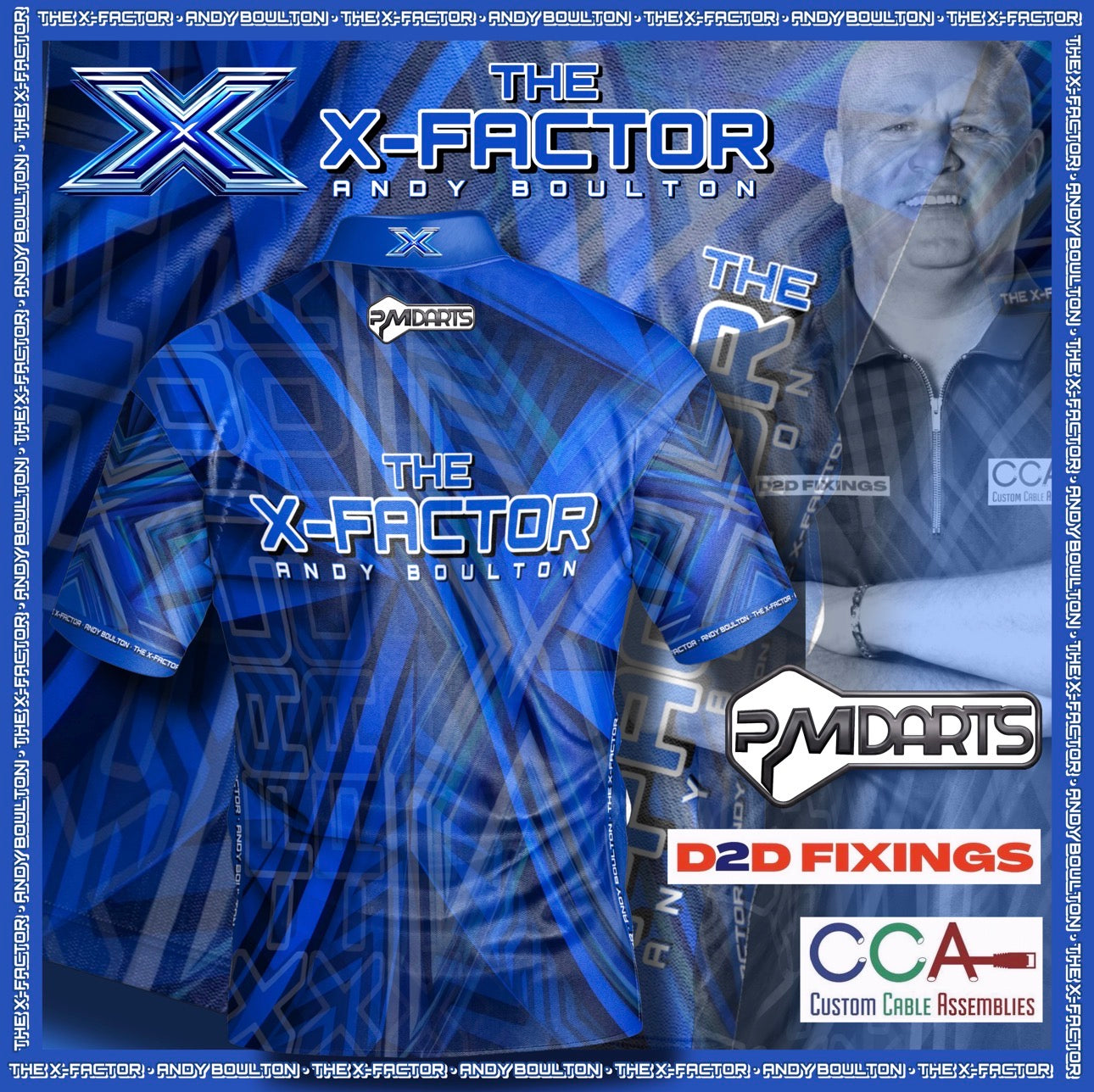 Andy Boulton X FACTOR Pro Shirt