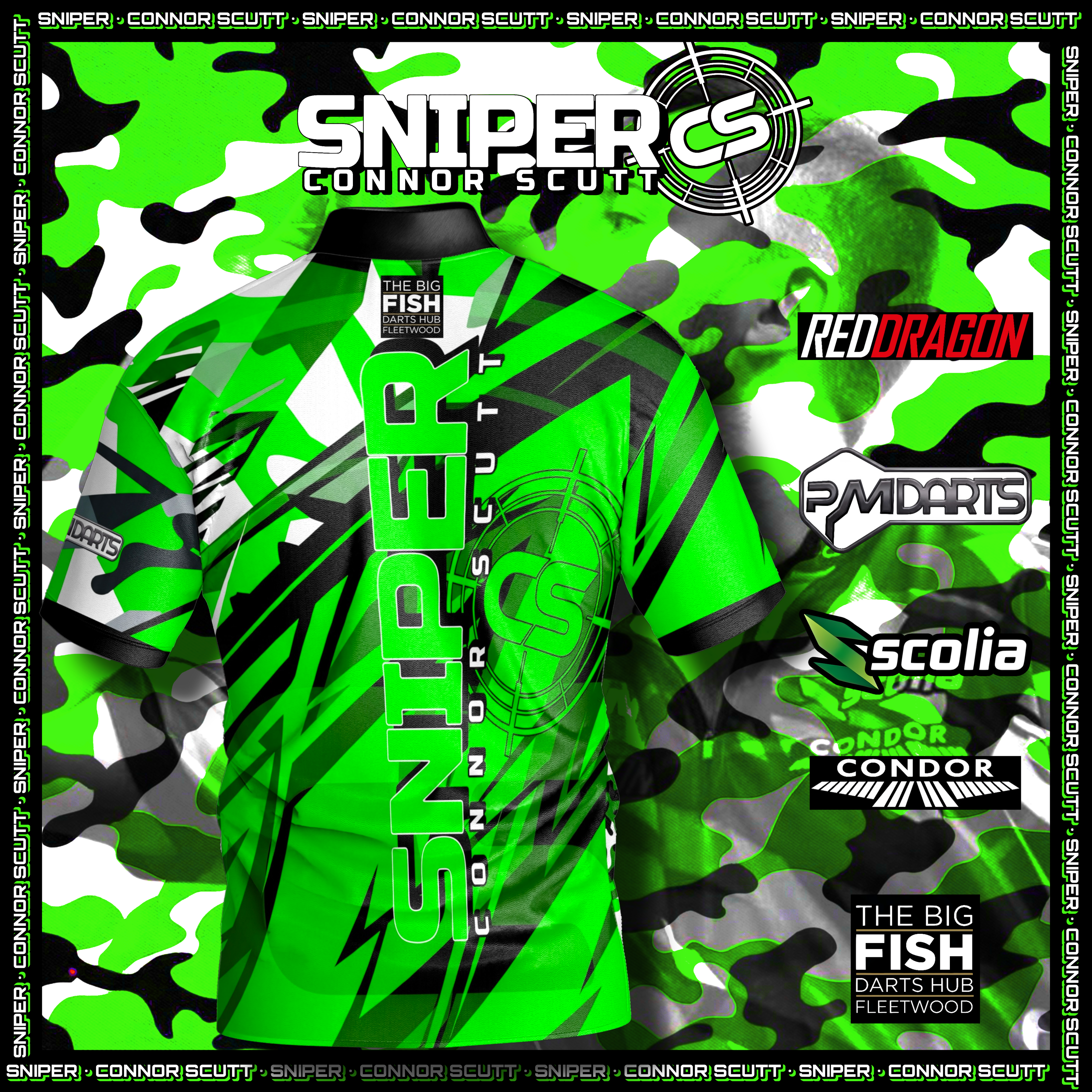 SNIPER CONNOR SCUTT OFFICIAL PLAYER SHIRT