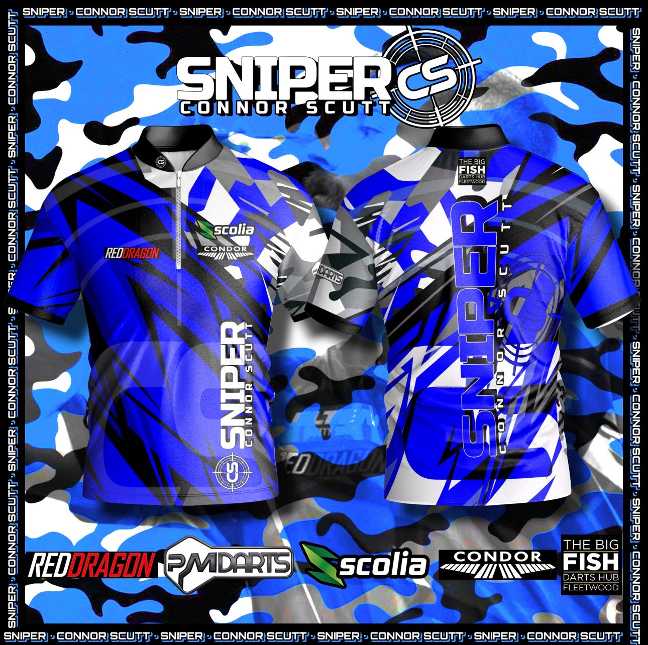 SNIPER CONNOR SCUTT OFFICIAL PLAYER SHIRT