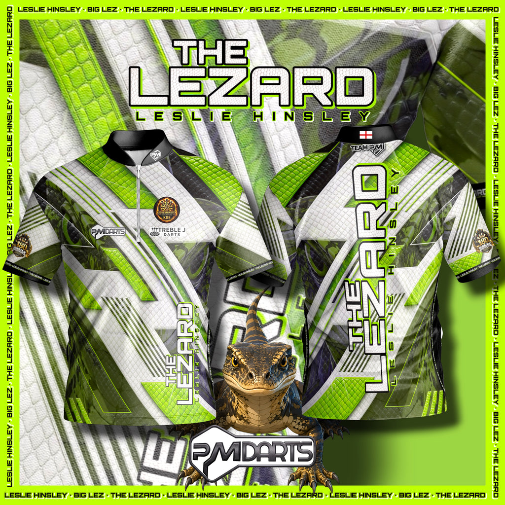 BIG LEZ THE LEZARD DART SHIRTS
