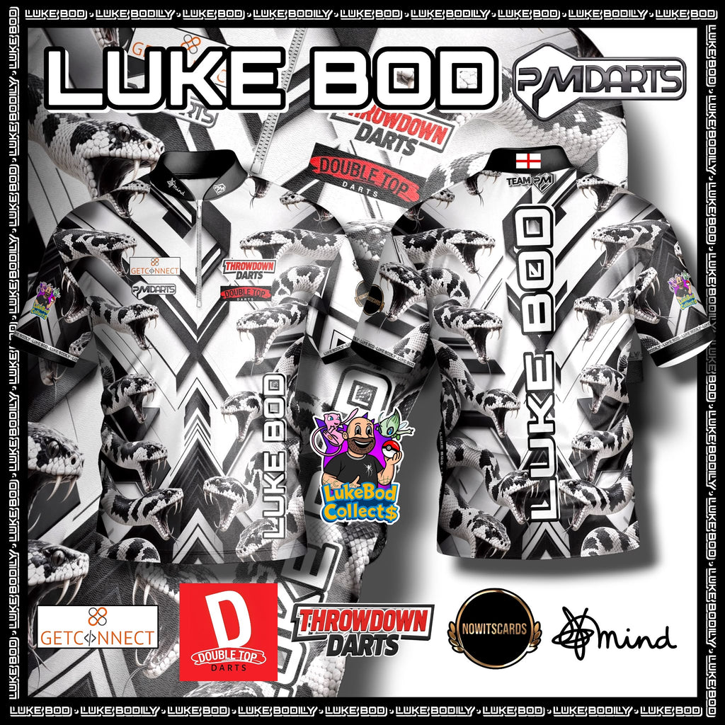 LUKE BOD PRO DART SHIRT AND CASE