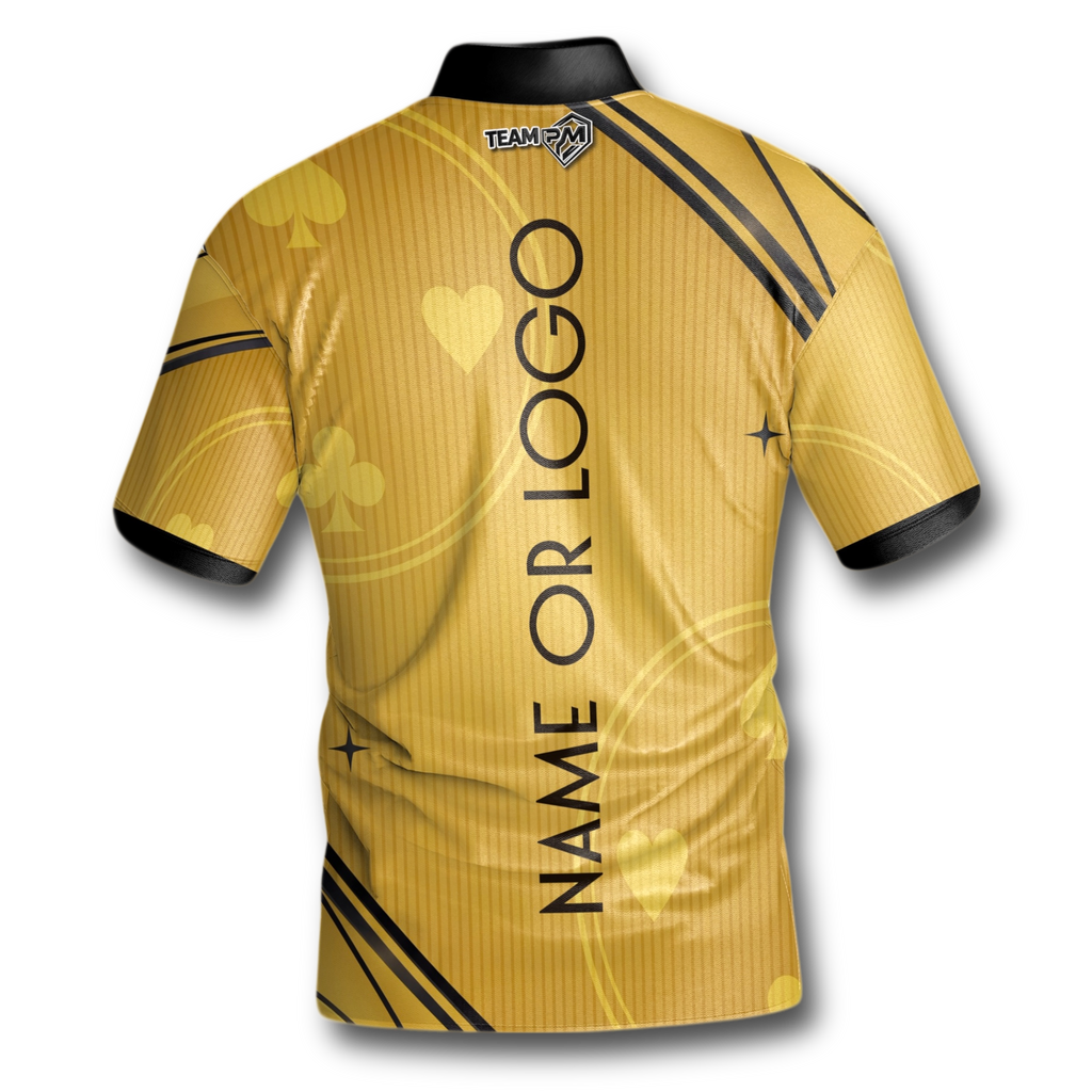 CASINO THROW CUSTOMISABLE DART SHIRT RANGE