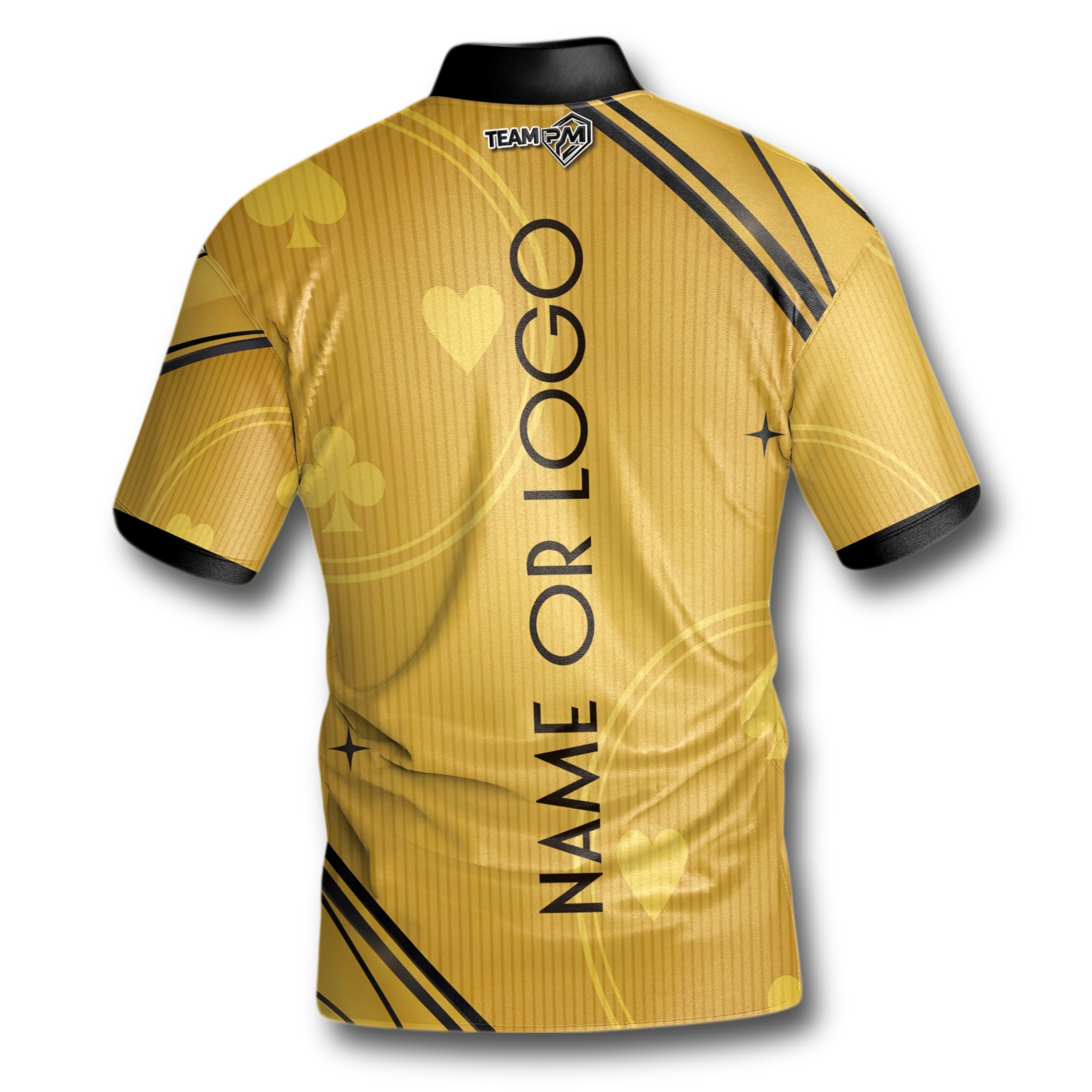 CASINO THROW CUSTOMISABLE DART SHIRT RANGE