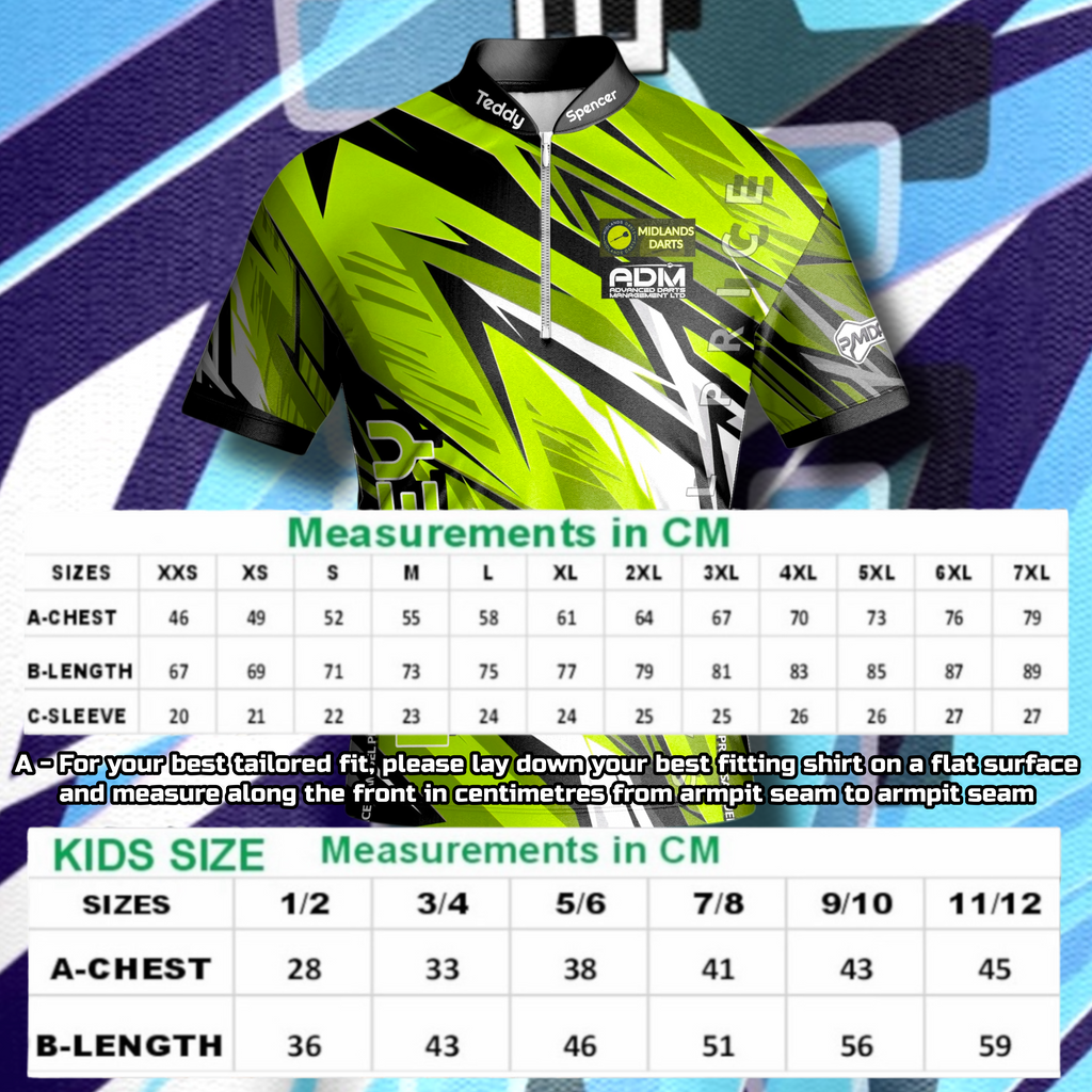 SAMUEL PRICE OFFICIAL PLAYER SHIRT