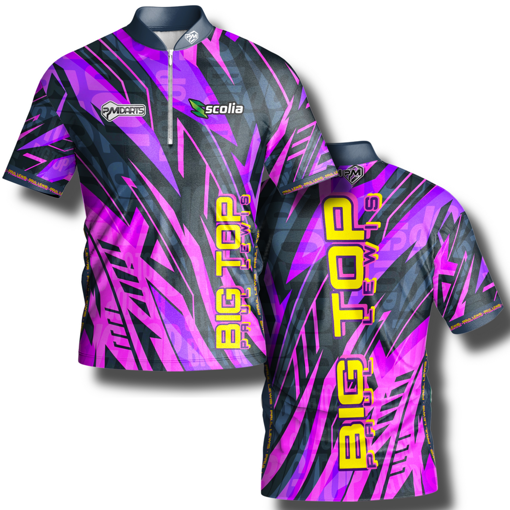 BIG TOP PAUL LEWIS PRO DART SHIRT