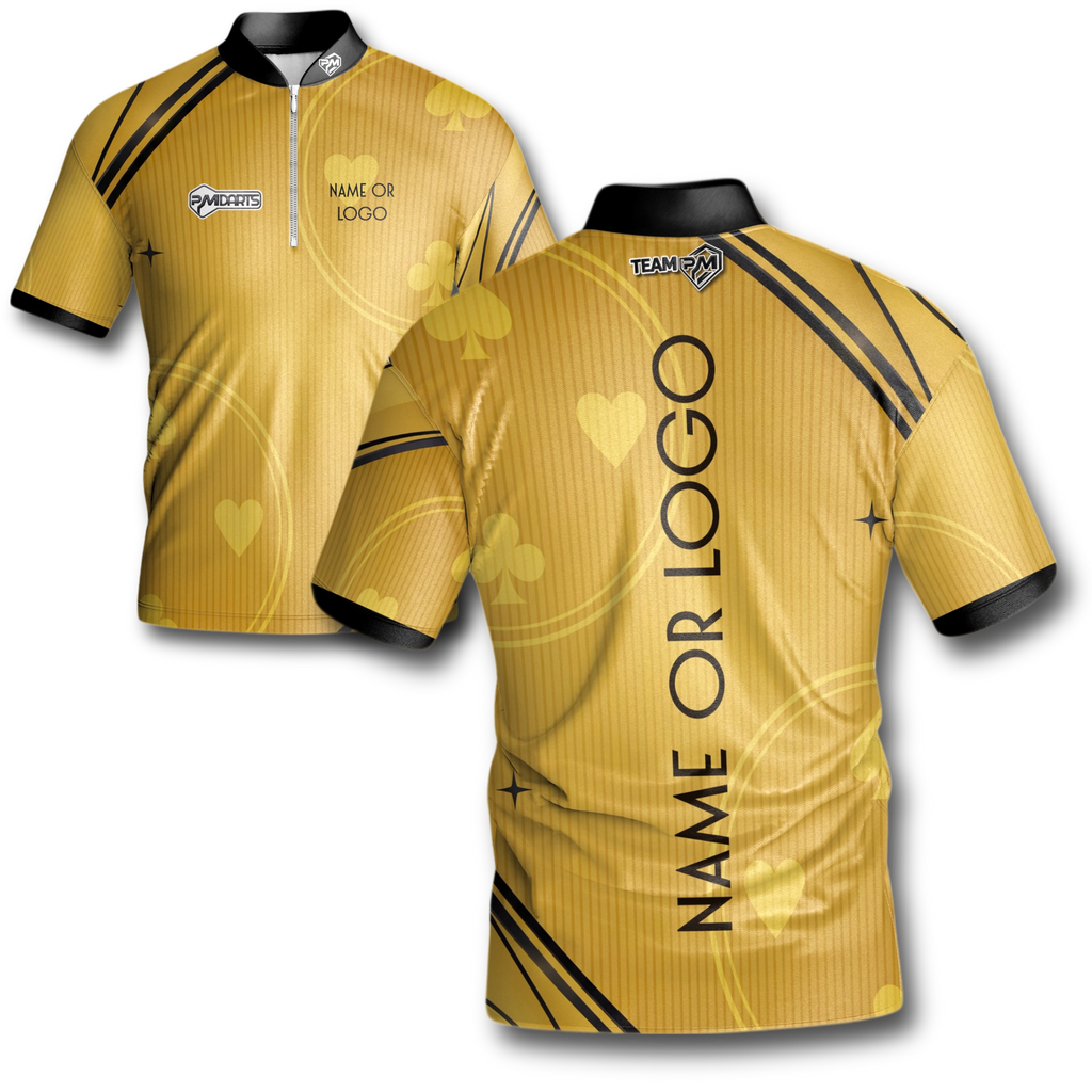 CASINO THROW CUSTOMISABLE DART SHIRT RANGE