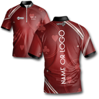 CASINO THROW CUSTOMISABLE DART SHIRT RANGE