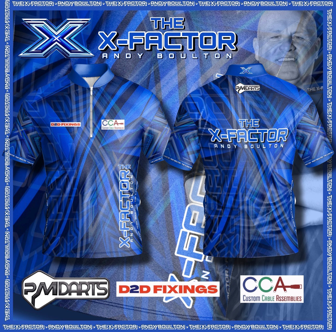 Andy Boulton X FACTOR Pro Shirt