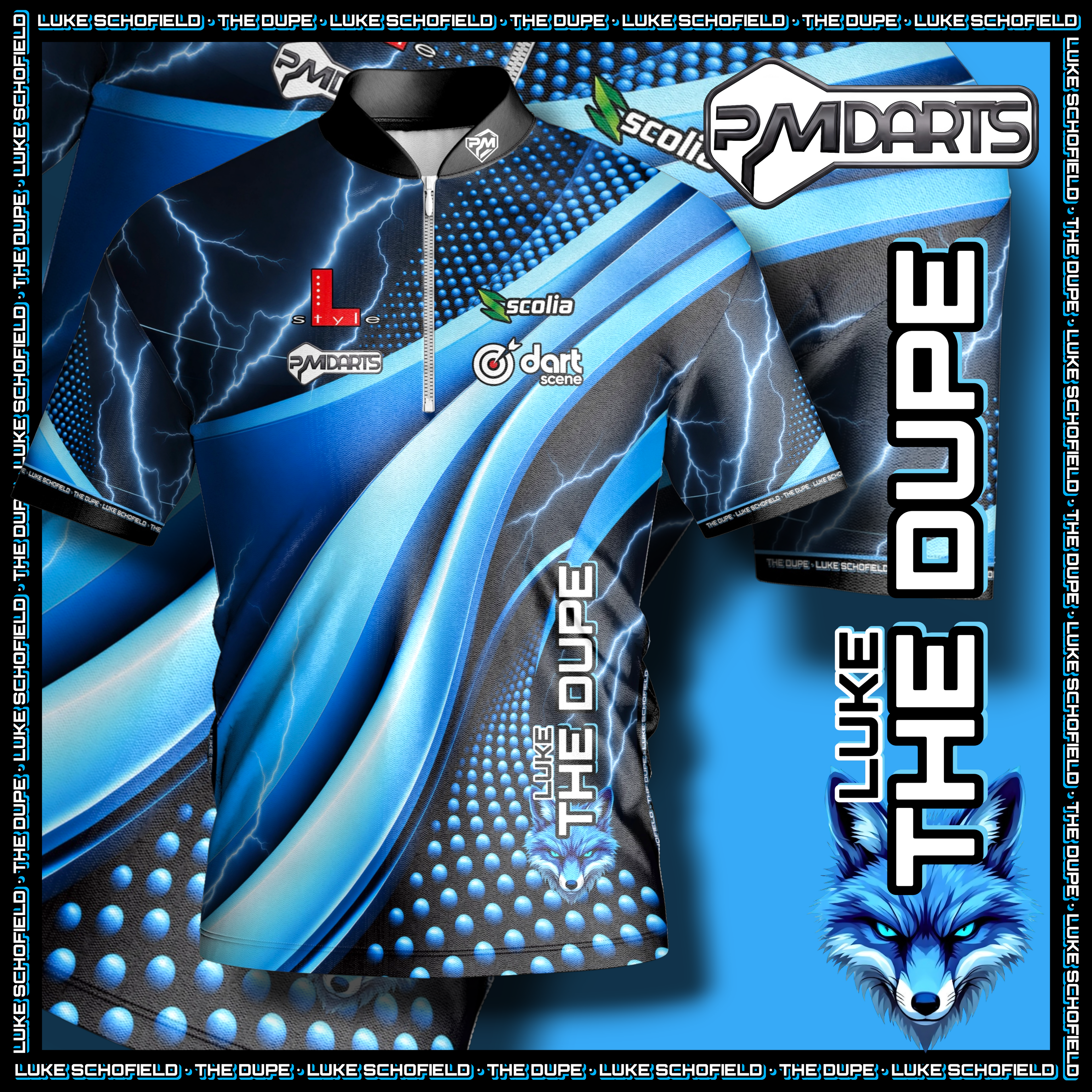LUKE SCHOFIELD THE DUPE PRO DART SHIRTS