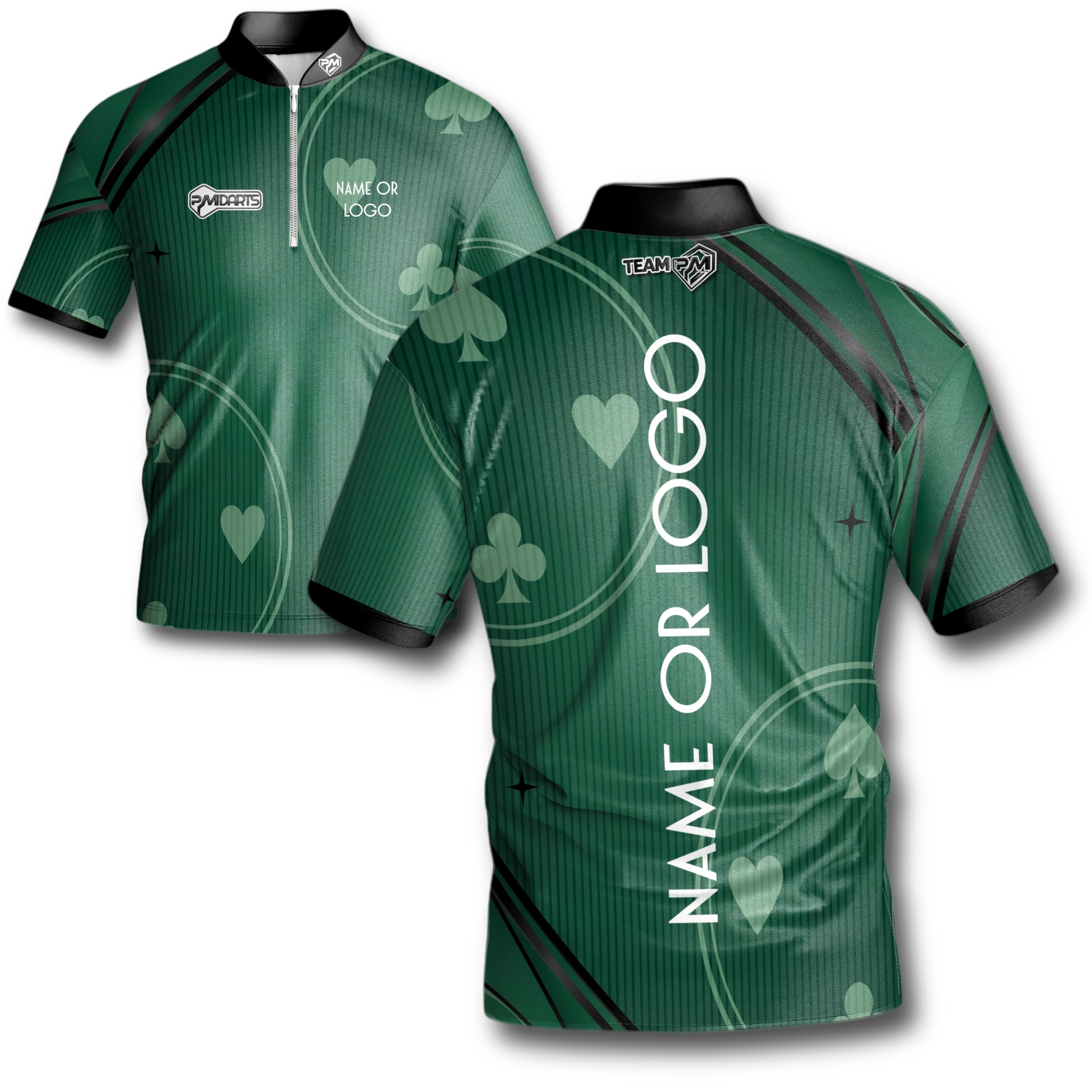 CASINO THROW CUSTOMISABLE DART SHIRT RANGE