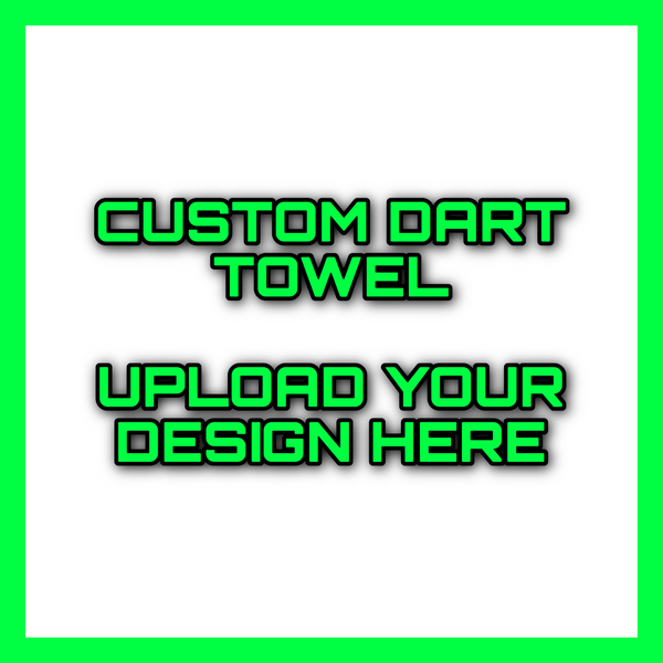 CUSTOMISE YOUR OWN DART TOWEL