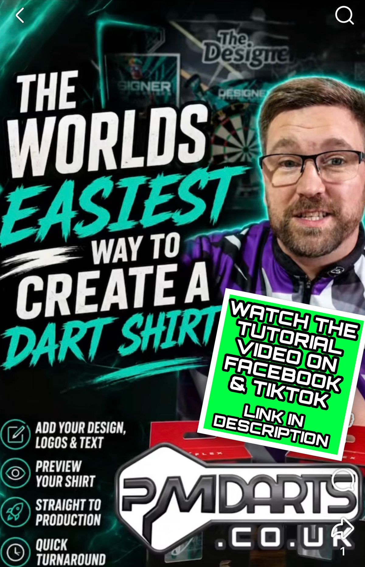 Design Your Own Dart Shirt