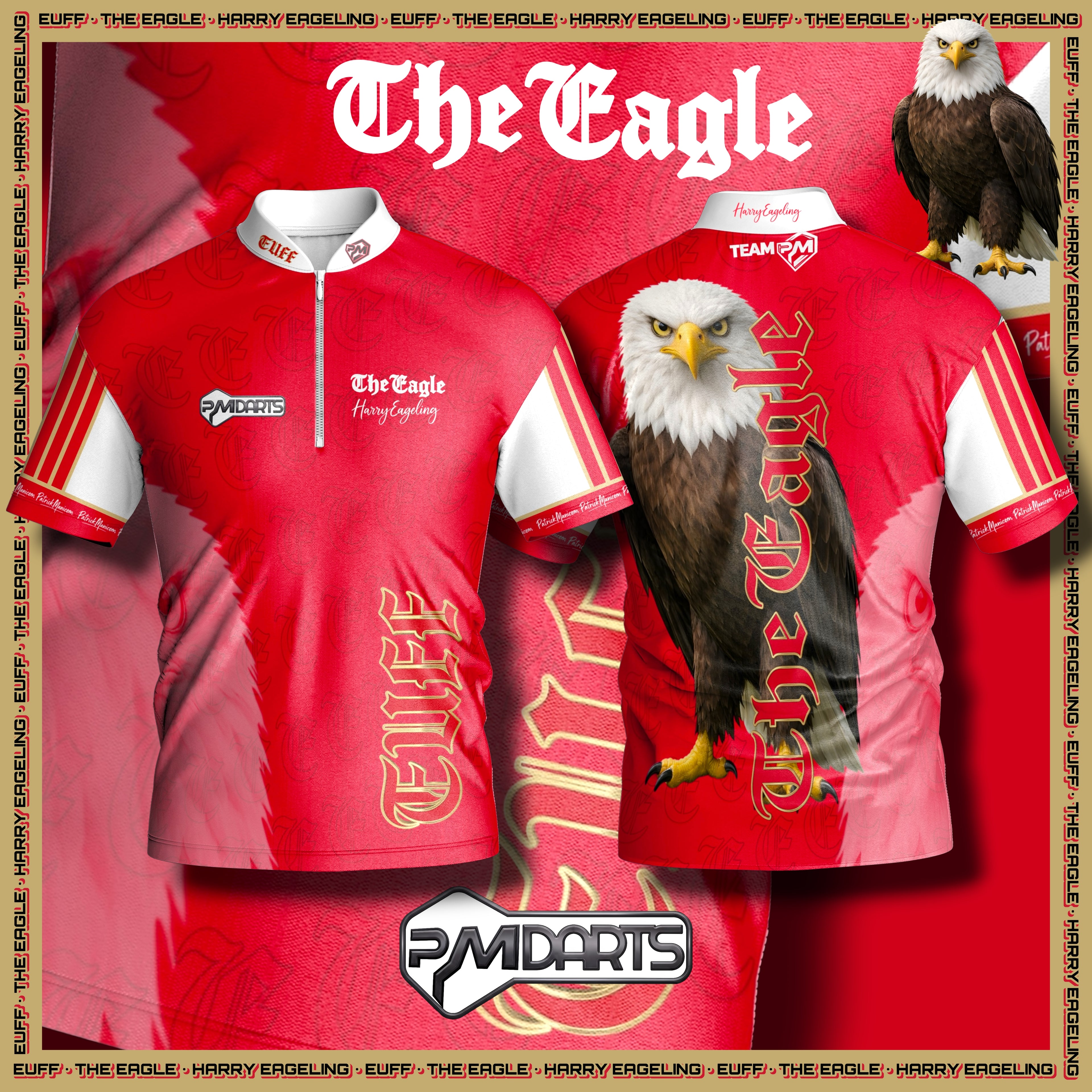 THE EAGLE HARRY EAGELING PRO DART SHIRT