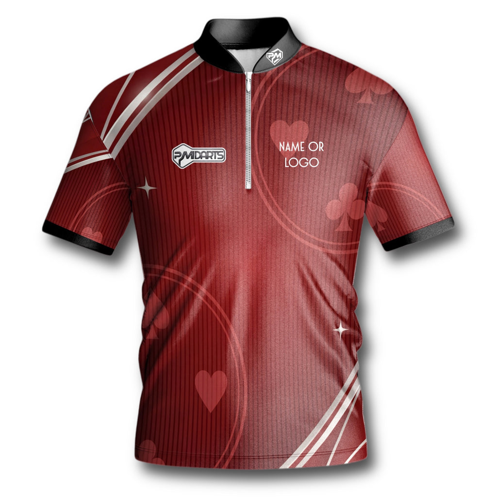 CASINO THROW CUSTOMISABLE DART SHIRT RANGE