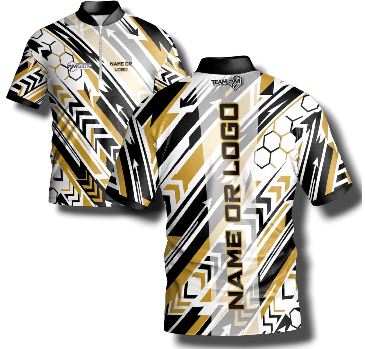 GO THROW CUSTOMISABLE DART SHIRT RANGE